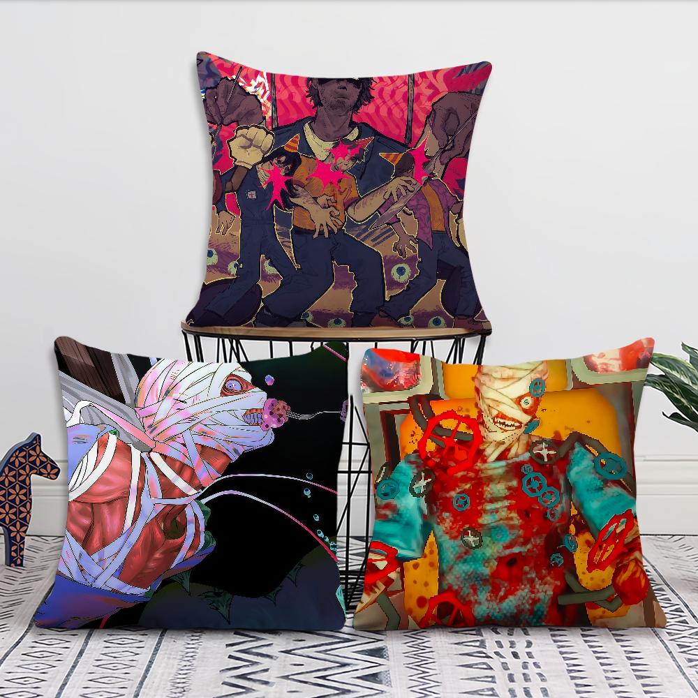 Game M-mouthwashings cool cushion cover Pillow Cover Decoration Room Home Sofa living Office Car Nordic Simplicity
