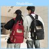 Nylon Large Capacity Unisex School Backpack With Cushion Straps For Daily Use