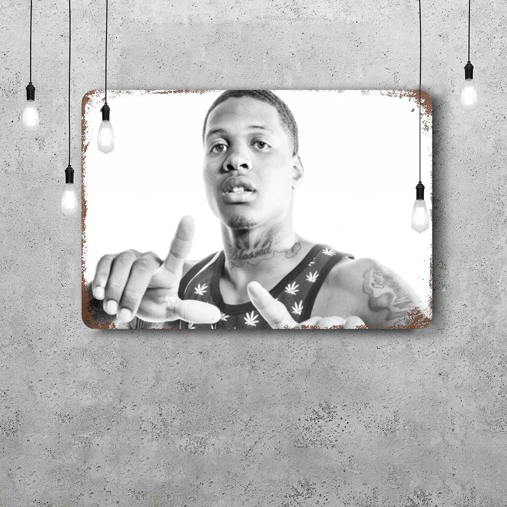 lil durk Decor Vintage Metal Signs Tin Signs Captain Poster Decor for Bar Pub Club Man Cave Wall Decoration