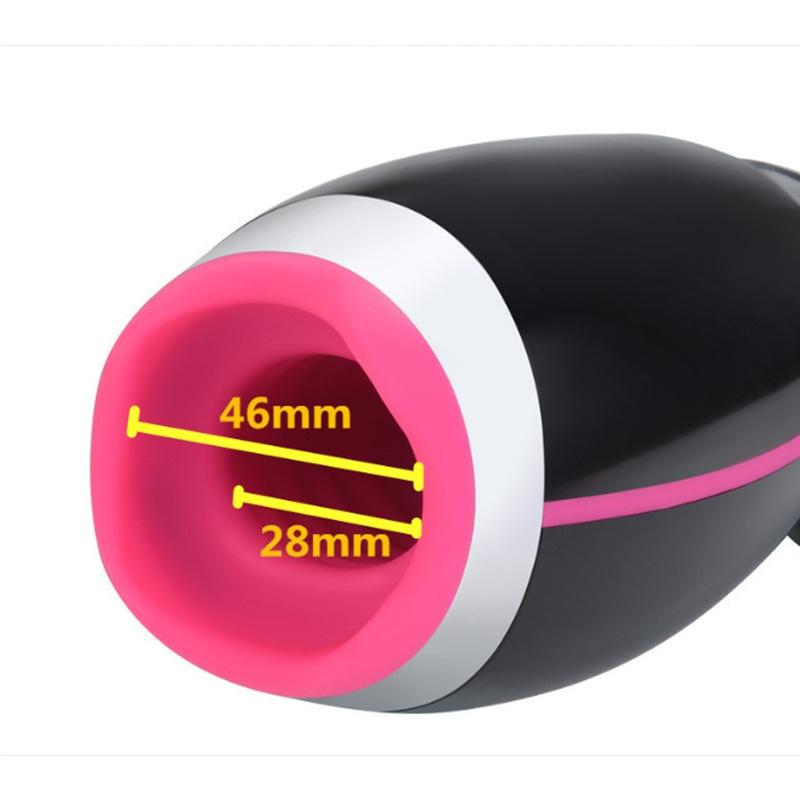 Automatické vyhřívání Sání Mužský Masturbátor Cup Smart Pulse Baterka Vibrátor Vagina Skutečná Pussy Sex Machine Kouření Sexuální hračky pro muže