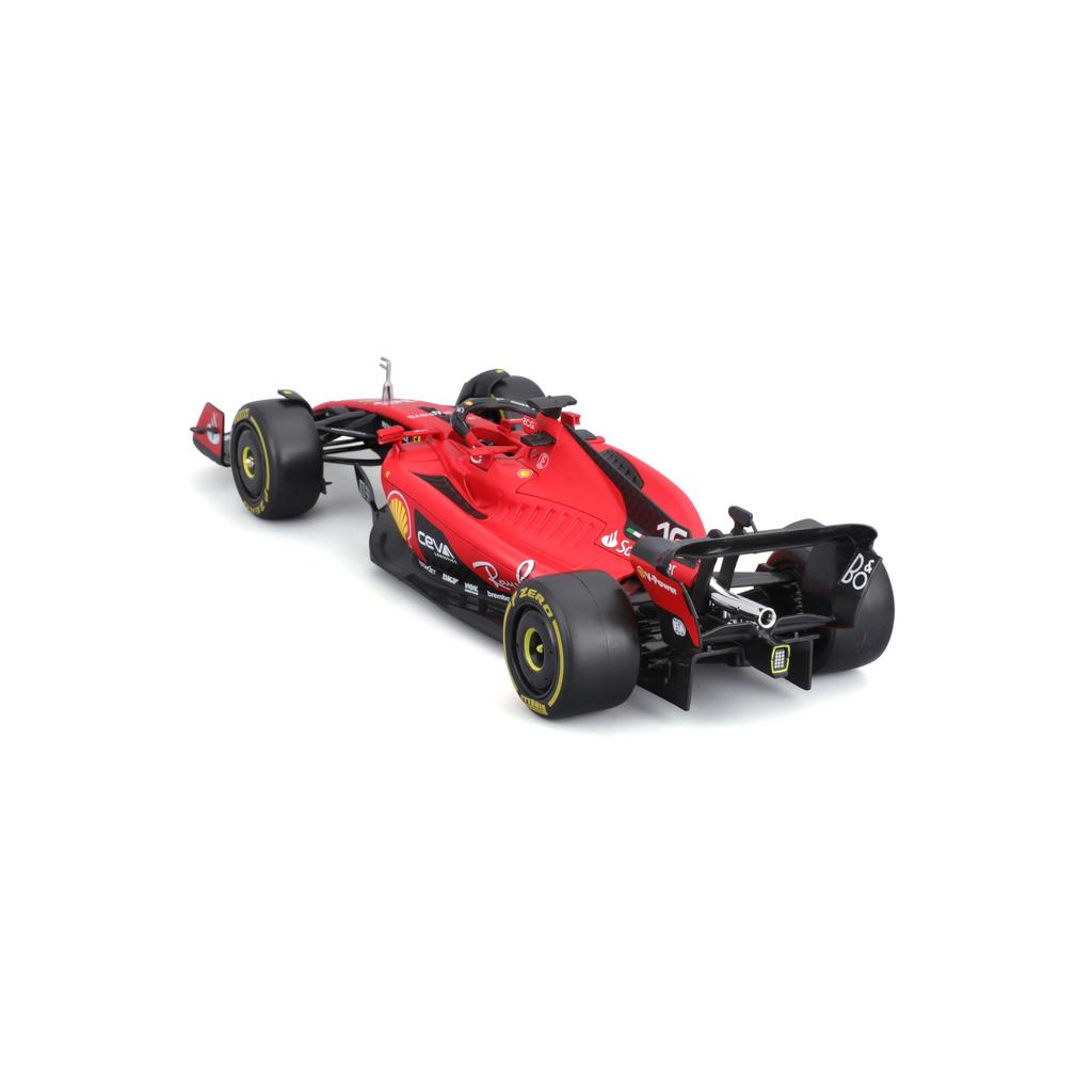 Bburago 1/24 Scale Ferrari F1 SF-23 #16 Charles Leclerc 2023 Figure Included Bburago Charles Leclerc Diecast Car [Parallel Import]