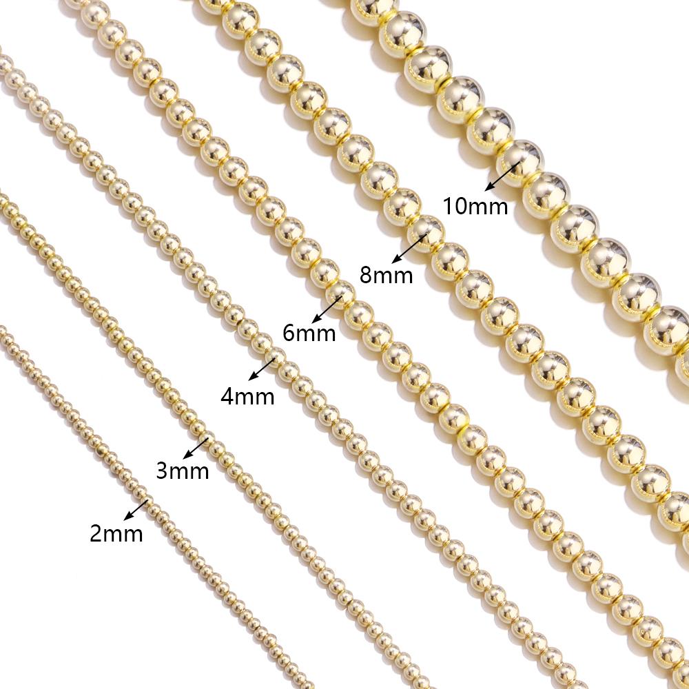 40-190 Stück/Los 2-12mm Natürliche Hämatitperlen Glatte Runde Natursteinperlen Für Schmuckherstellung DIY Armband Halskette Lose Perlen