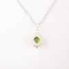 Peridot Gemstone 925 Sterling Silver Jewelry Handcrafted Designer Pendant 1.50" PP-2-6