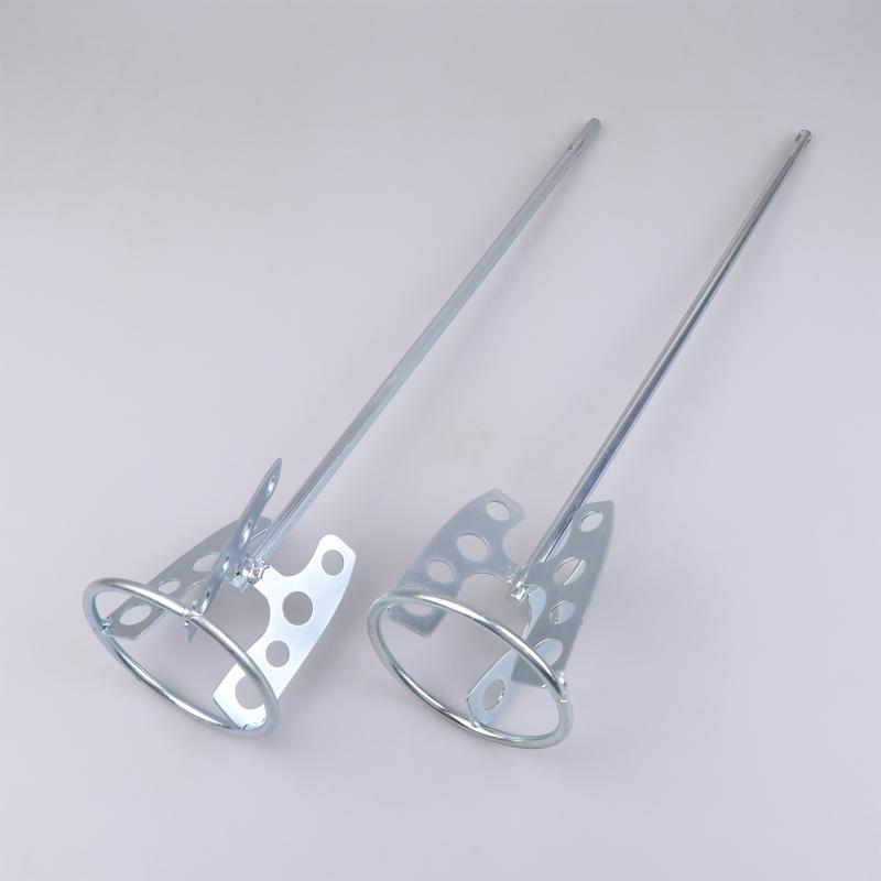 Multipurpose Cement Mixer Stirring Tool Stainless Steel Mixing Paddle Rod Paint Putty Mixing Stick For Electric Concrete Mix