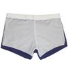 UXH Men's Stylish Stripe Quick-Dry Nylon Swim Trunks with Pockets