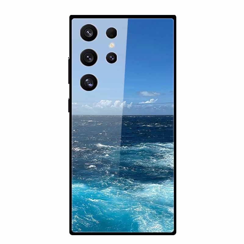 Handyhülle Für Samsung Galaxy S25 S24 Ultra Plus Luxus Schutzhülle Stoßfeste Abdeckung Für Samsung S 24 FE Hartes Gehärtetes Glas Schale
