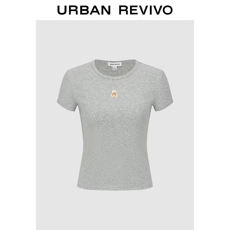 

UR 2026 Women s Color-Block Bear Slim Fit T-shirt M