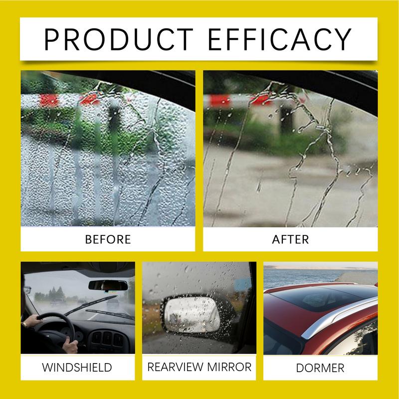 Car Glass Antifogging Agent 100ml Windshield Glass Water-Blocking Anti-Fogging Coating Spray Household Glass Cleaning Car Window