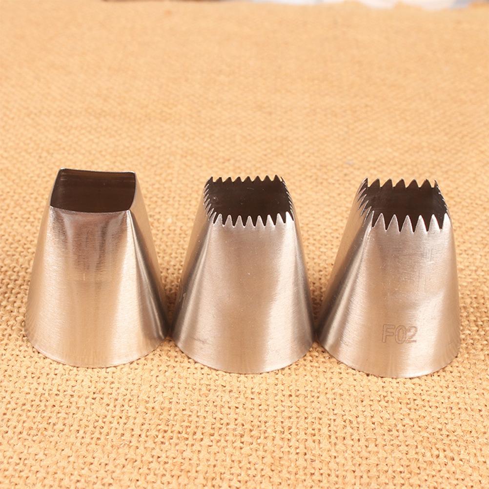 3 SZT. Tylki do ciasta Ze stali nierdzewnej Dekoracyjne tylki do ciasta Narzędzia do pieczenia