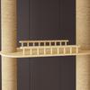 Er Yan Tall Cat Tree with Scratching Post & Play Ball