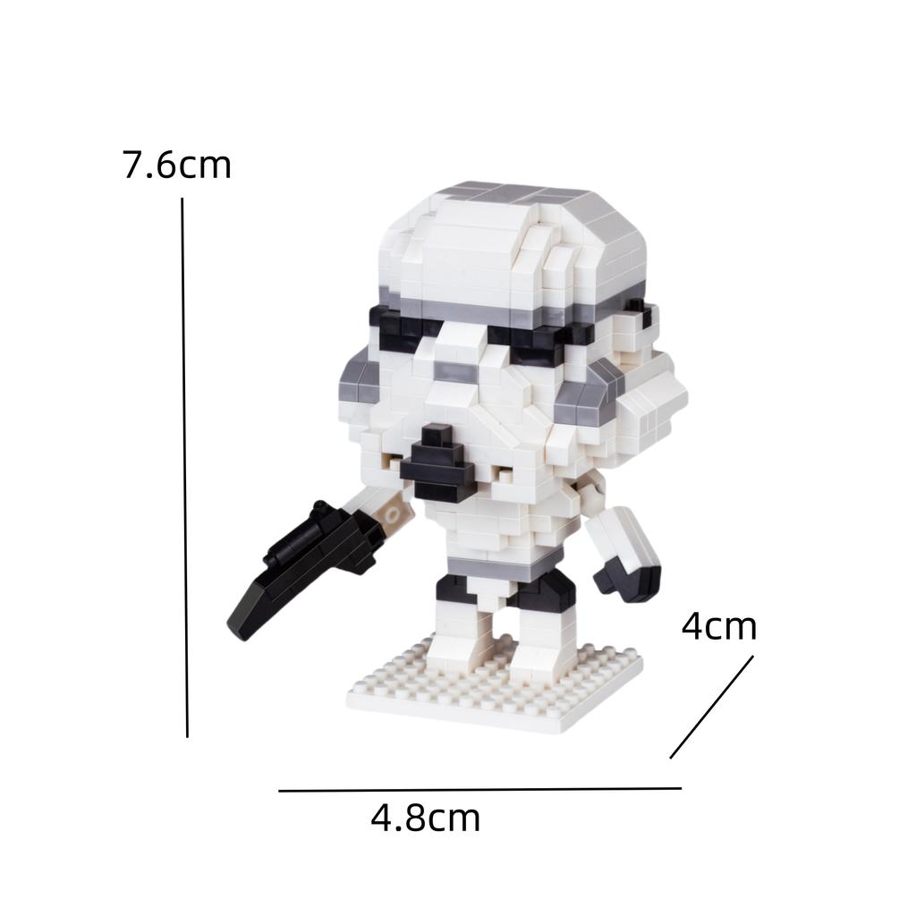 Super Cute Building Blocks Assembly Toys,Educational Science Diy, Building Block Enthusiasts' Desktop Decorations,