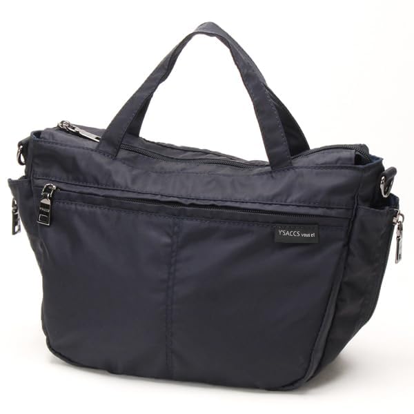 Tote bag vous et side zip mini dark gray [Isaac] 2-way tote, (15)