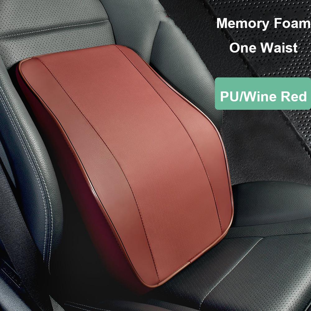 Noble Auto Rest Kopf Unterstützung Kissen Hals Kopfstütze Kissen Auto Atmungsaktive Memory Foam Langsam Rebound Guard Auto Lenden Kissen