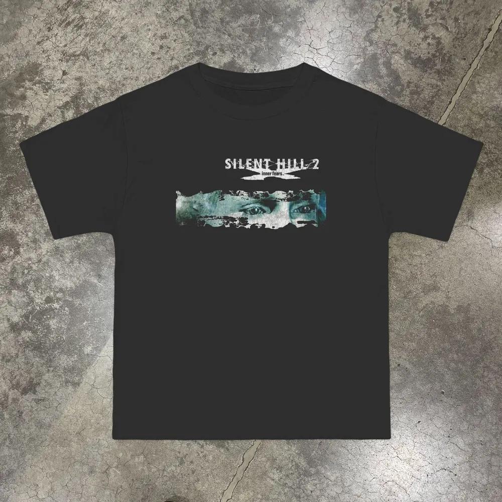 Unisex Short Sleeve Crew Neck Cotton T Shirt Silent Hill 2: Inner Fears XXL