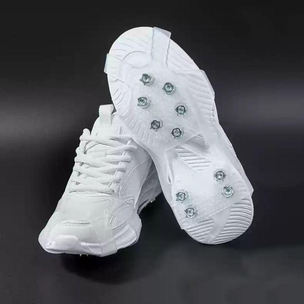 10 Studs Shoes Spikes Cover Anti-Skid Stretchable Snow Spikes Shoes Ice Gripper Shoe Spike Snow Crampon Cleats Outdoor