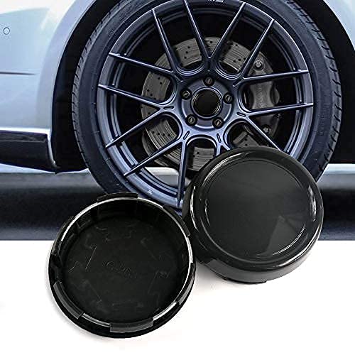 Rhinotuning Wheel Center Cap 79mm 73mm Set of 4 Black Wheel Cover