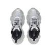 MLB New York Yankees Chunky Sneakers Unisex Silver 3ASHWC46N-50SIS