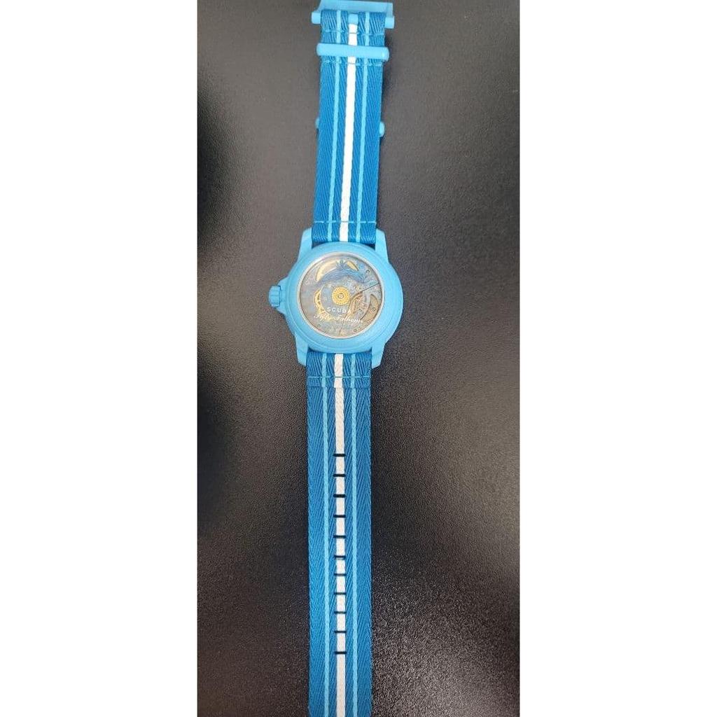 Used Swatch x Blancpain Blue Lagoon