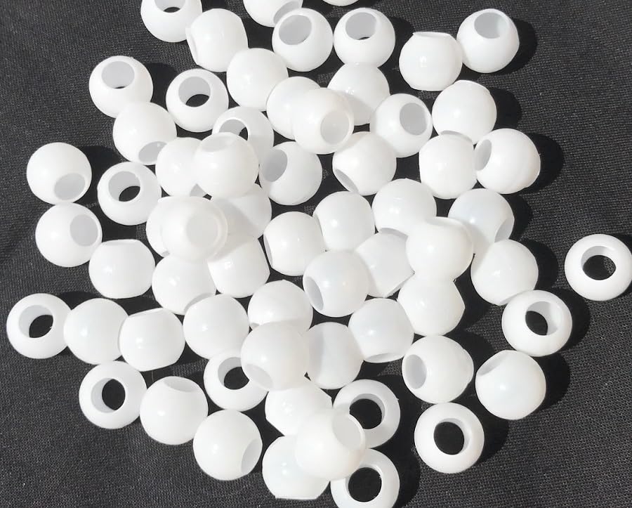 JOYDREAM Pipe Pillow Refill, Korma Beads, White, 500g, Made in Japan, Korma Beads Pillow