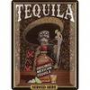 Vintage Metal Poster Tequila La Cantina Bar Wall Art Home Decoration