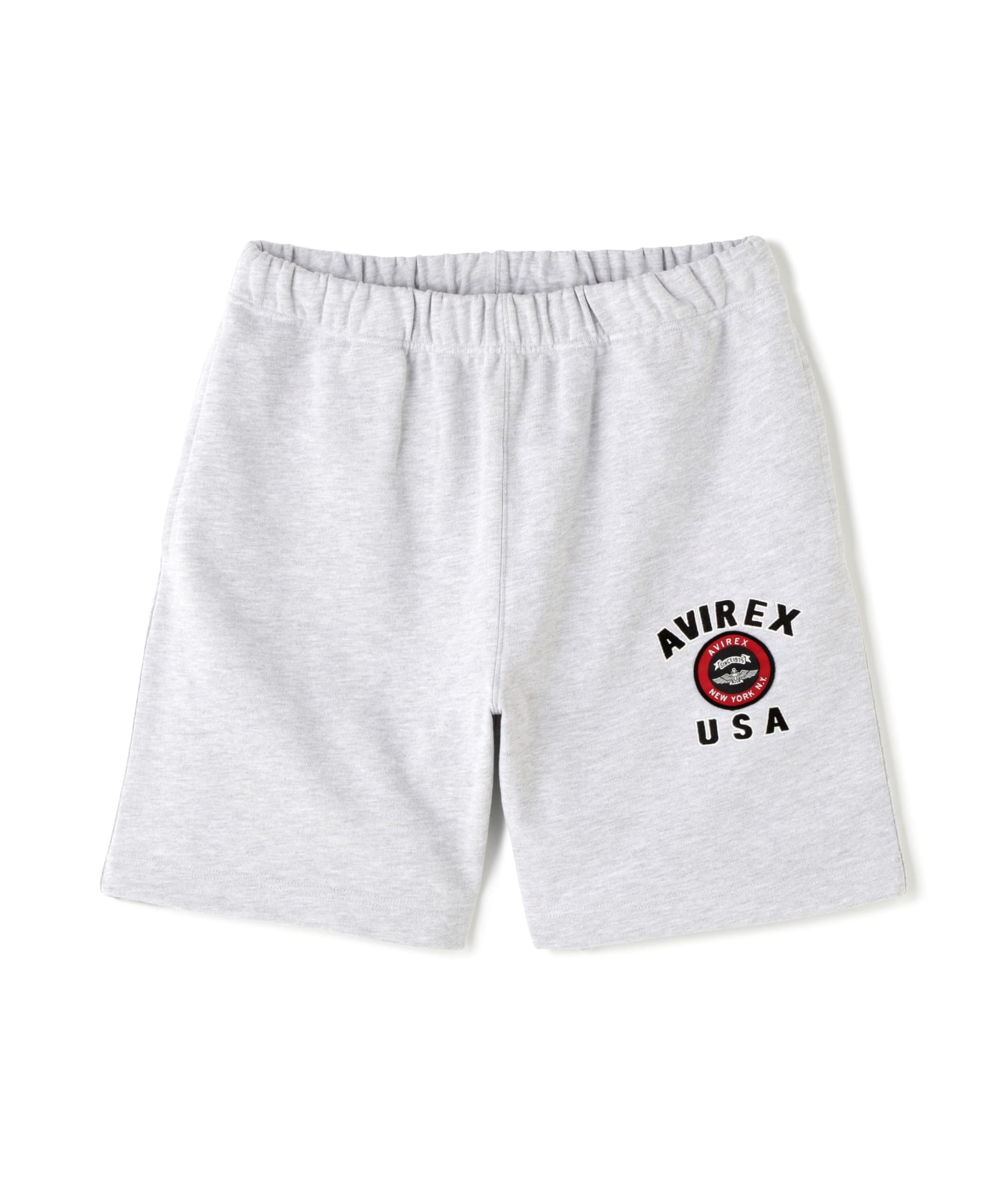 AVIREX VARSITY LOGO SHORTS 783-5913002 grey 2XL серый