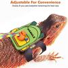 EscapeProof Adjustable Lizards Leash for Safe Outdoor Walking Comfortable Harness with Wing/Backpack Design for Reptiles