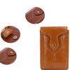 Smartphone Cards Holder Waist Pack Phone Belt Hanging Pouch Phone Waist Bag Leather Phone Case