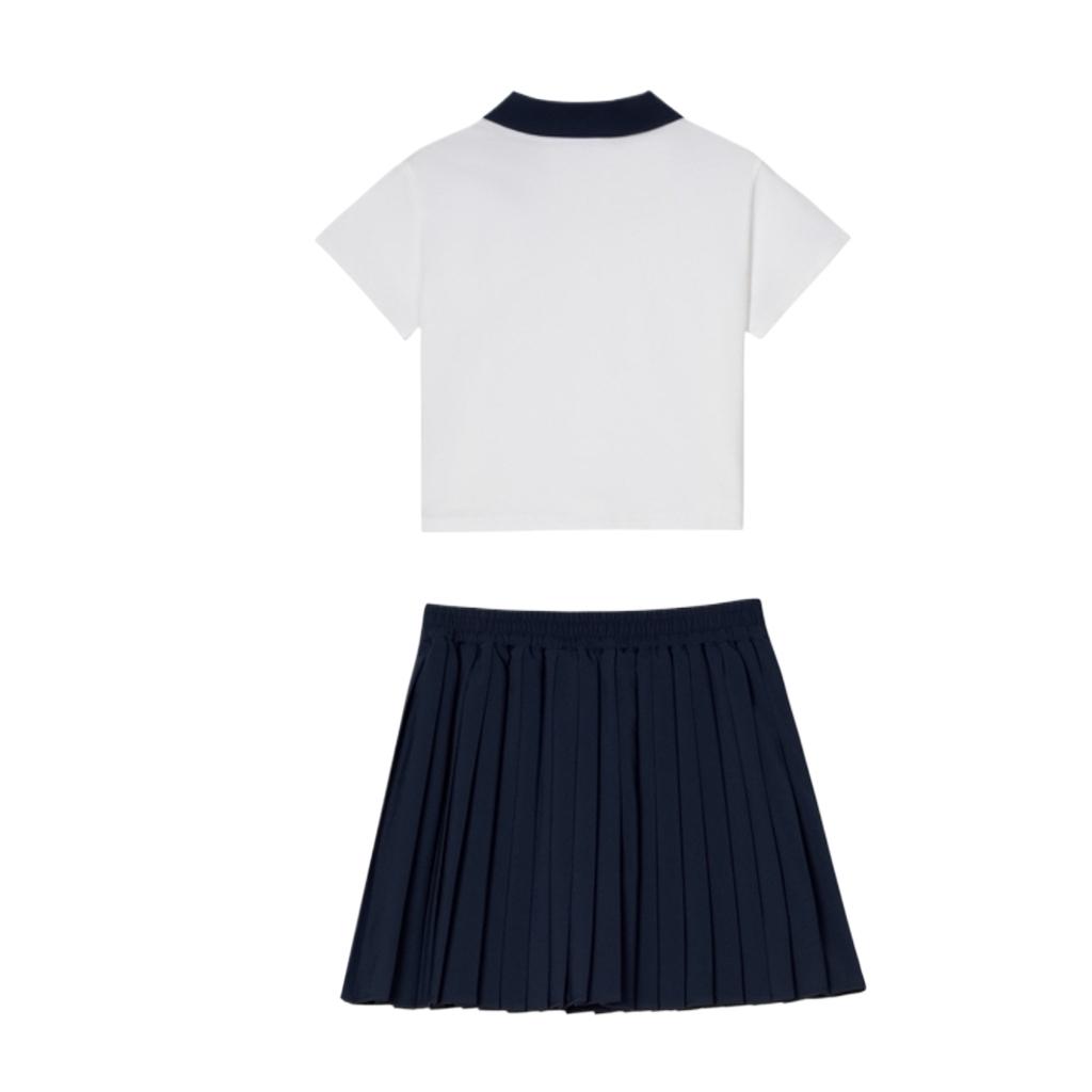 Kids' New Balance Skirt Set SS26 2 Pack ND2SG6S092-WT