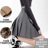 Women High Waist A-Line Pleated Mini Skirt Casual Slim Anti Chafe Liner Skirt For Spring Summer Autumn Daily Wear