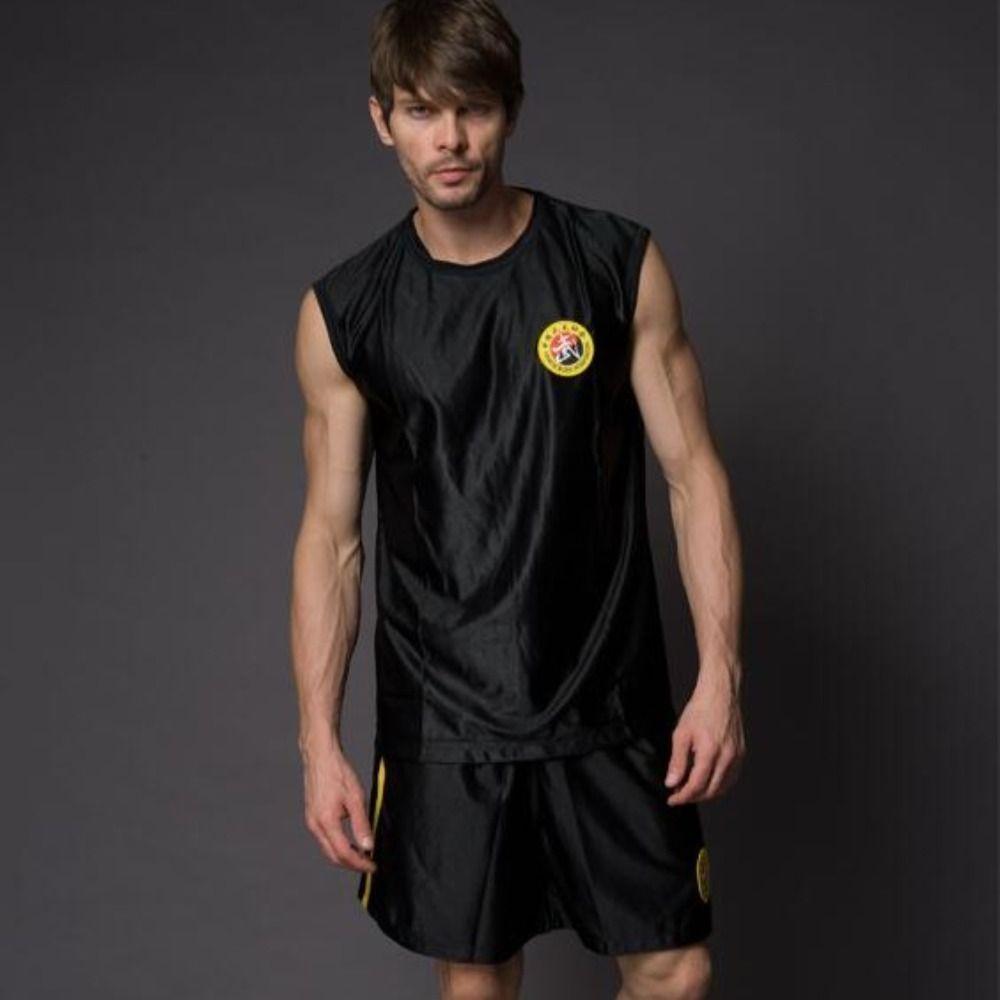 Free Combat Dragon Kick Boxing Suit Shorts Sanda Uniform MMA Muay Thai Shorts and T-Shirts  Adult