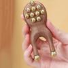 Antistatic Guasha Face Massager Tool Wooden Handle Wood Gua Sha Tool  Facial Massage