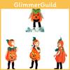Cozy Comfortable Halloween Pumpkin Suit For Toddlers Children