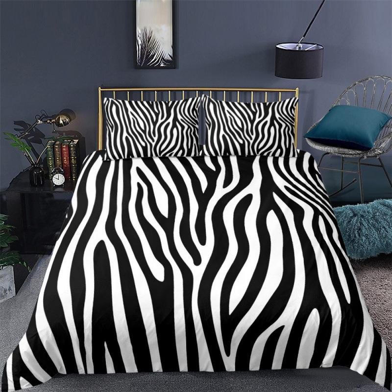 Fashion Camouflage Pattern Three-Piece Set Geometric Plaid Bed Sheet Quilt Cover Pillowcase Bedding Kit