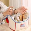 Cute House Large Capacity Partitioned Makeup Bag