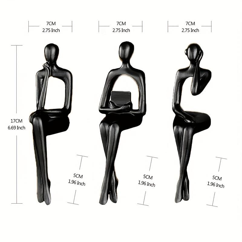 3pcs Modern Minimalist Living Room Decoration Set - Soft Luxury Home Accessories, Wine Cabinet, TV Cabinet, Creative Sitting Table decor