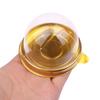 10Pcs Clear Plastic Mini Cupcake Boxes Muffin Pod Dome Container Muffin Boy για Γαμήλια Γενέθλια Διακοσμήσεις ψησίματος