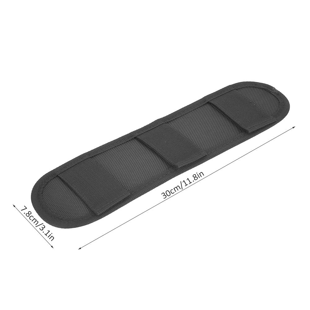 Durable Black Strap Pad Padded Shoulder Replacement for Camera Bag Backpack Guitar