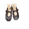 inner height increase leopard print Mary Jane fluffy shoes women wear new gray woolen single shoes thick-soled velvet cotton shoes in winter