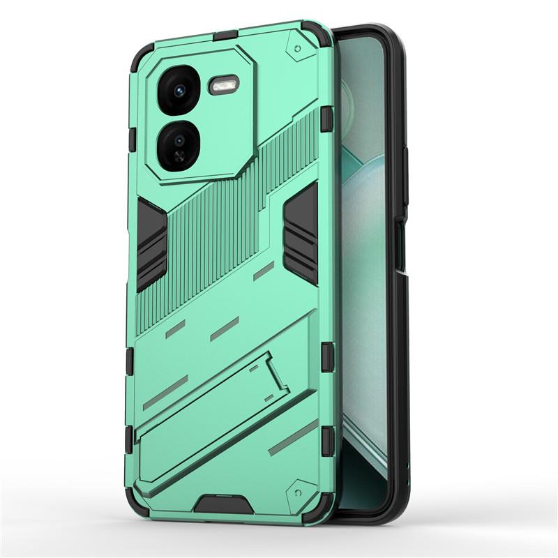 For ViVo iQOO Z9x Case ViVo iQOO Z9x 5G Cover Punk Style Armor Bumper Shield Protective Back Phone Cases On ViVo iQOO Z9x Funda