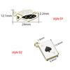 10pcs/bag Mixed Shape Fish Poker Pendants Enamel Metal Necklace Bracelet Connector For DIY Jewelry Making Supplies Accessories