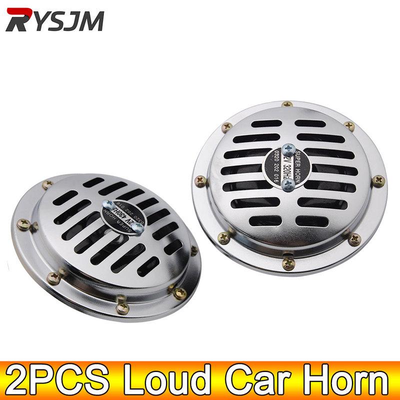AD Car Horn Universal Super Loud 12V Horn Electric Motorcycle Horn Waterproof Horns Siren for Car Motorcycle Motorbike Truck SUV