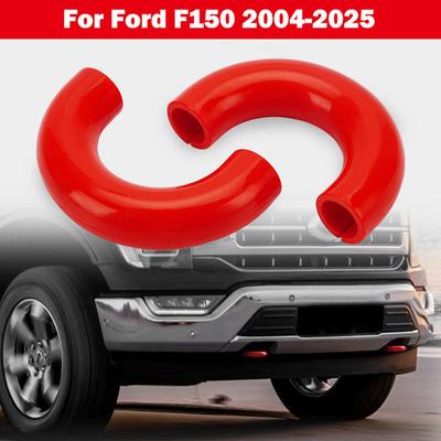 Trailer Tow Hooks Covers Silicone Truck Hitch Cover Protector for Ford F150 2004-2025 for Toyota Tundra 2017-2021