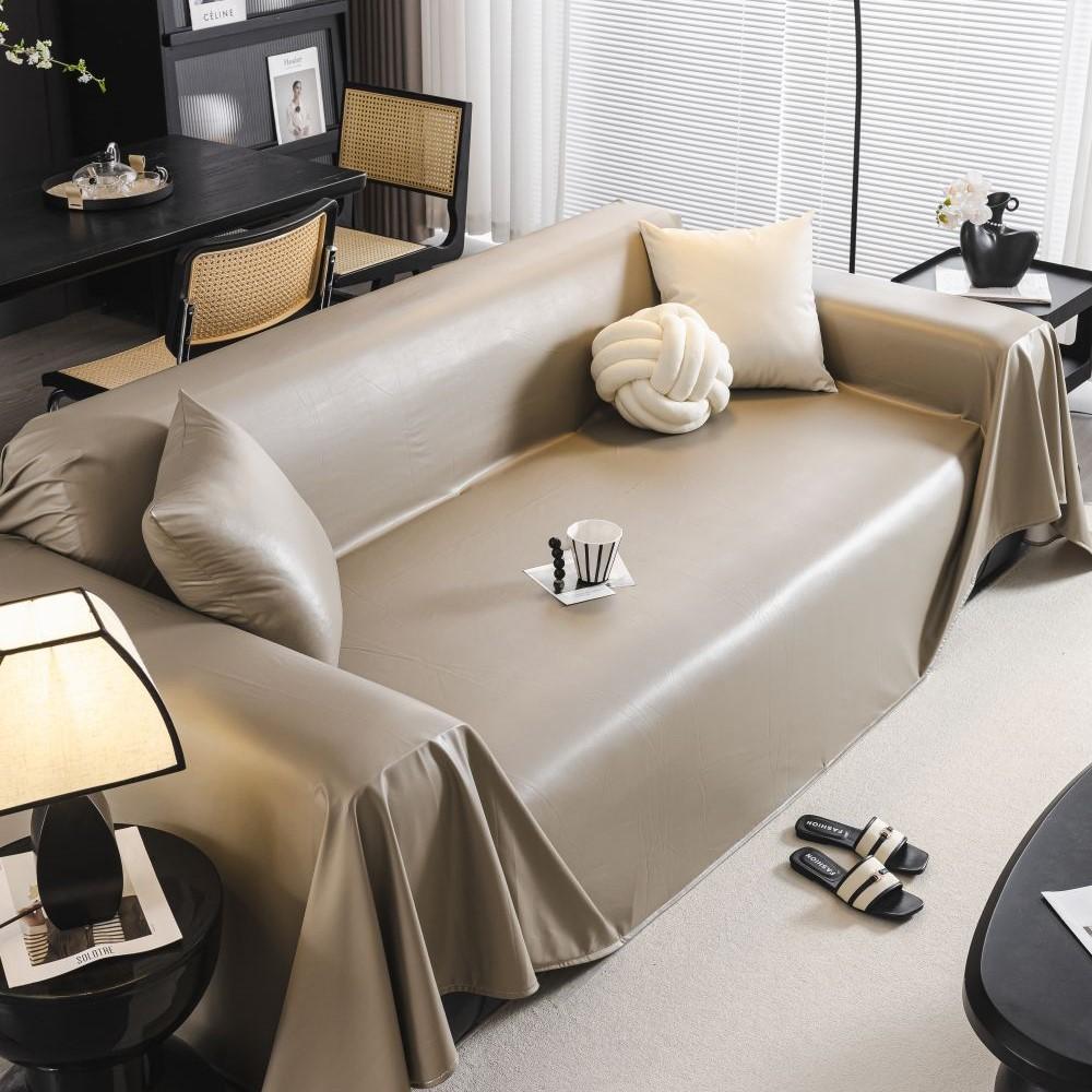 

Чехлы для диванов из искусственной овчины, коврики, одеяла для дома, гостиной, осеннее современное водонепроницаемое покрывало 180x130cm