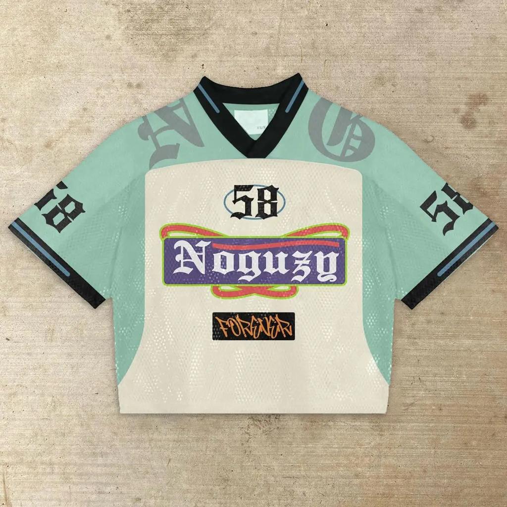 Digitálně potištěná volná trička s krátkým rukávem a grafickým potiskem, módní trendy ležérní tričko s krátkým rukávem Harajuku, krátké rukávy