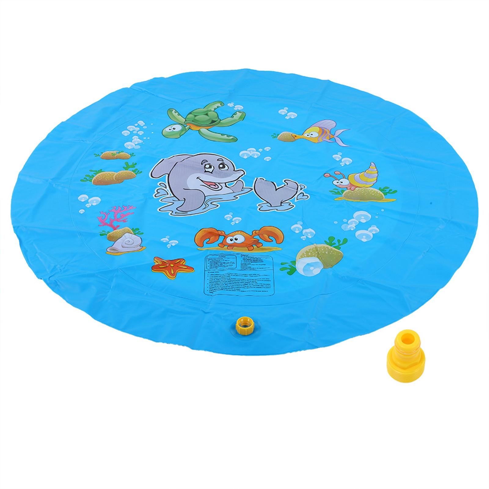

Outdoors Inflatable Water Spray Pad Sprinkler Game Play Mat for Pet Dog Cat Children