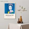 Queen Elizabeth Poster Andy Warhol Wall Art Canvas Painting Pictures Print Home Living Room Decor Unframed