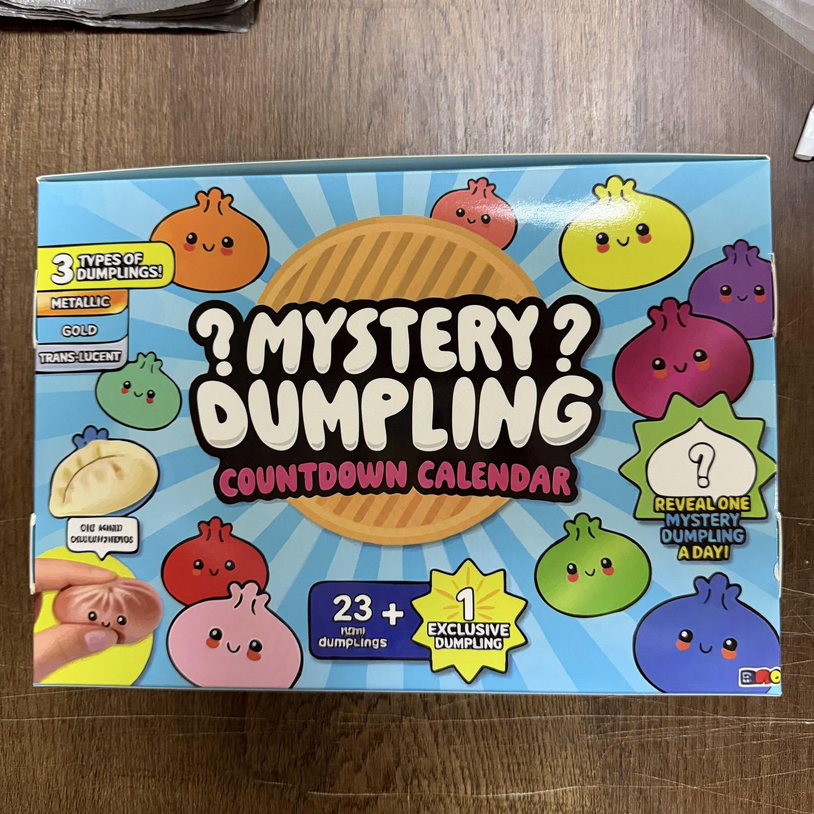 Zacht en Schattig Decompressie Baozi Blind Box Kerst Aftelkalender Langzaam Terugstuiterend om Angst te Verlichten 24 Dagen Aftellen Dec