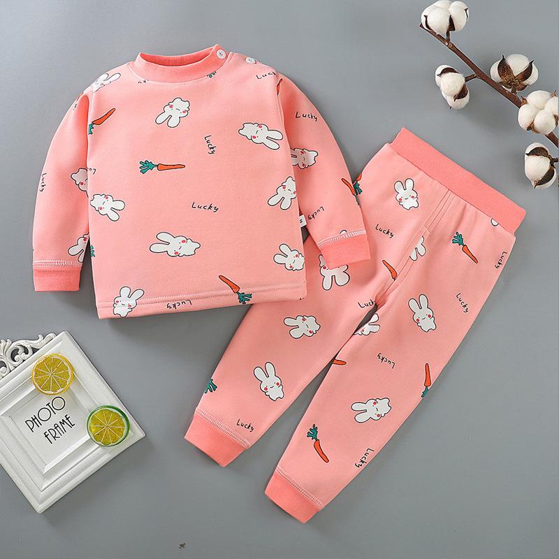 

Комплект детского термобелья: Мягкие, утепленные пижамы для мальчиков и девочек 130cm