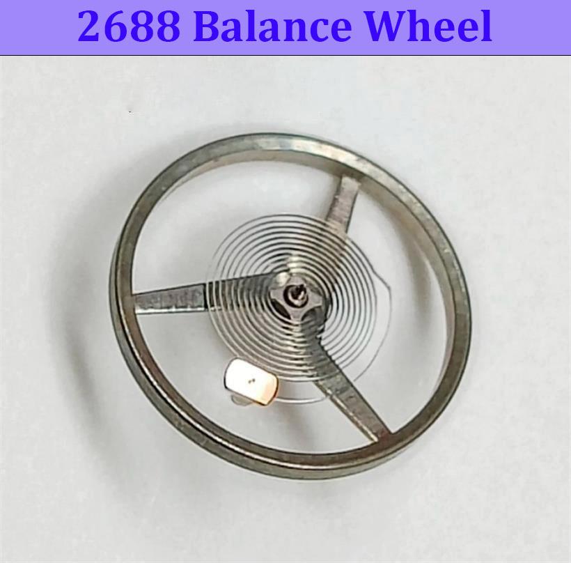 Suitable For 2688 Movement Balance Wheel 2688 Balance Wheel (including Balance Spring) Full Swing Watch Accessories
