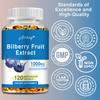 Bilberry Fruit Extract 1000mg - Eye Care & Vision Health, Antioxidant Supplement